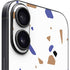 White Terrazzo iPhone 16 Plus Skin